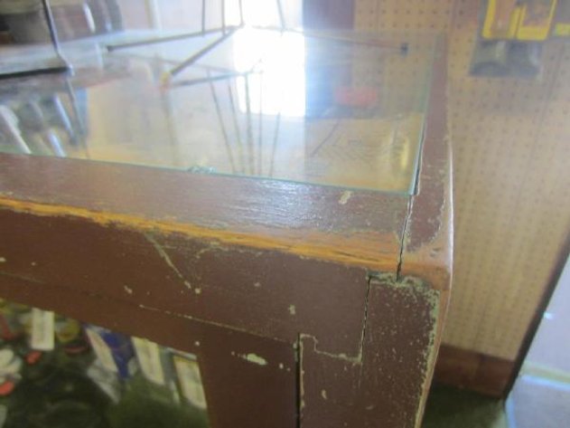 Image for Wood Framed Lighted Display Case, Includes New Ballast, Content is Not Included