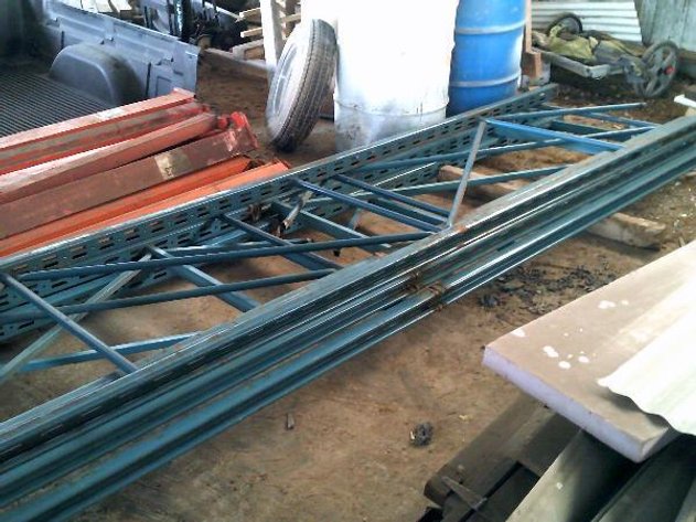 Image for Pallet Racking, (4) Uprights and (12) Braces