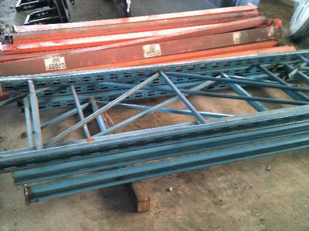 Image for Pallet Racking, (4) Uprights and (12) Braces