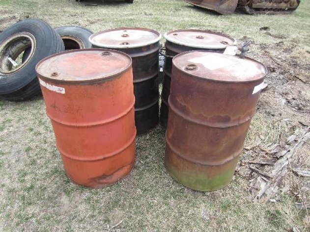 Image for (4) 55 Gallon Barrels