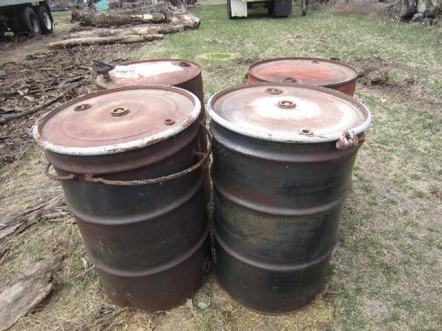 Image for (4) 55 Gallon Barrels