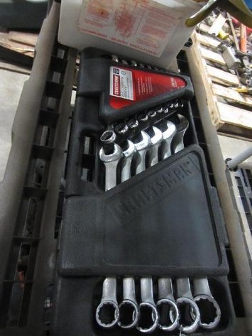 Image for Craftsman 26-Piece Combination Wrench Set, Electrical Wire and Wire Brushes