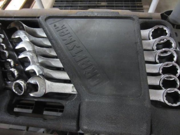 Image for Craftsman 26-Piece Combination Wrench Set, Electrical Wire and Wire Brushes