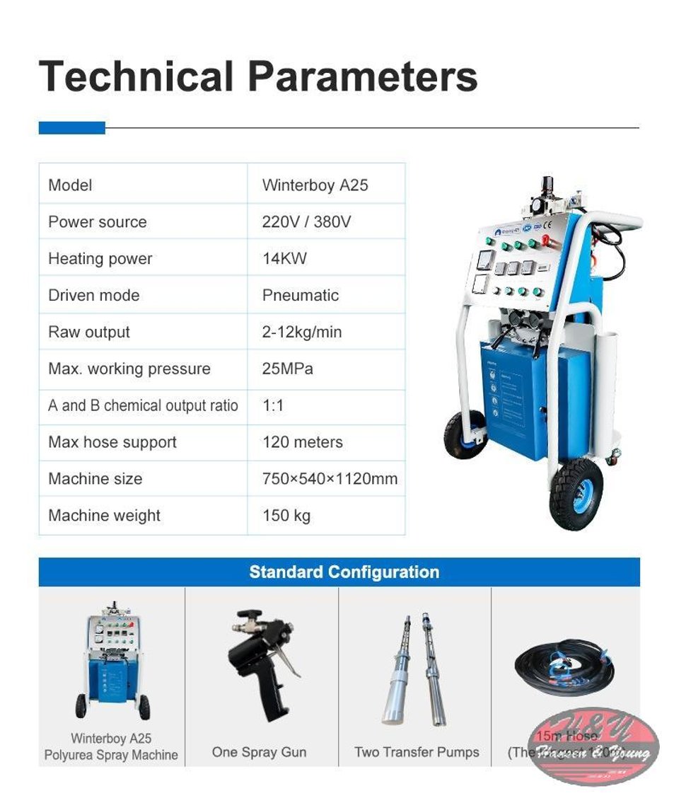 Image for Winterboy A25 Polyurea Spray Machine - Prairie Farm, WI