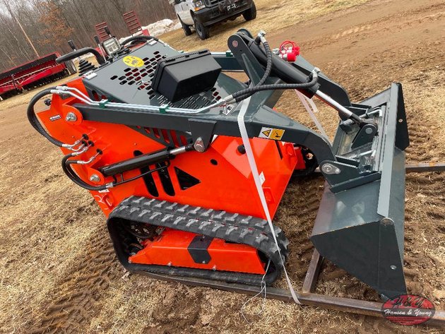Image for Mini ATS-T460 Skidsteer Loader - Orange