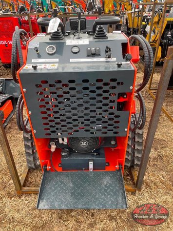 Image for Mini ATS-T460 Skidsteer Loader - Orange