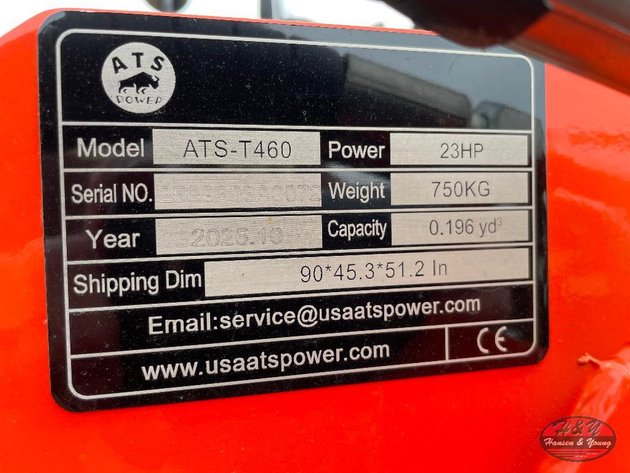 Image for Mini ATS-T460 Skidsteer Loader - Orange