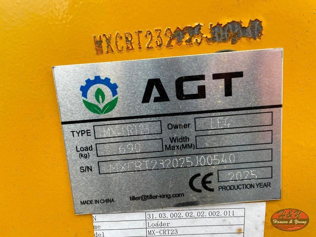 Image for Mini Compact MX-CR123 Track Loader - Yellow