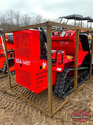 Image for SDA-140T Wheel Loader - Red