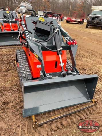 Image for Mini ATS-T460 Skidsteer Loader - Red