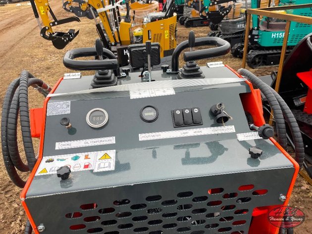 Image for Mini ATS-T460 Skidsteer Loader - Red