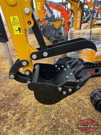 Image for Mini H12R Excavator - Yellow/Orange