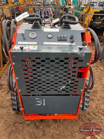 Image for Mini Skidsteer ATS-T460 Loader - Orange