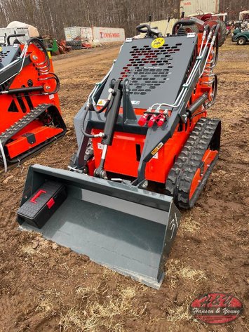 Image for Mini Skidsteer ATS-T460 Loader - Orange