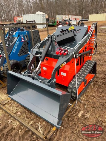 Image for Mini Skidsteer ATS-T460 Loader - Orange