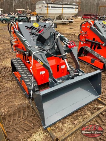 Image for Mini Skidsteer ATS-T460 Loader - Orange