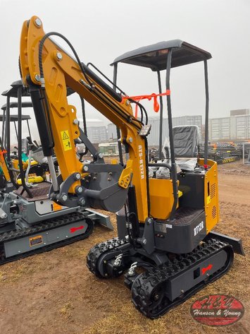 Image for Mini RT12R Excavator - Yellow/Orange