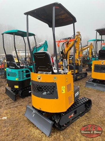 Image for Mini RT12R Excavator - Yellow/Orange