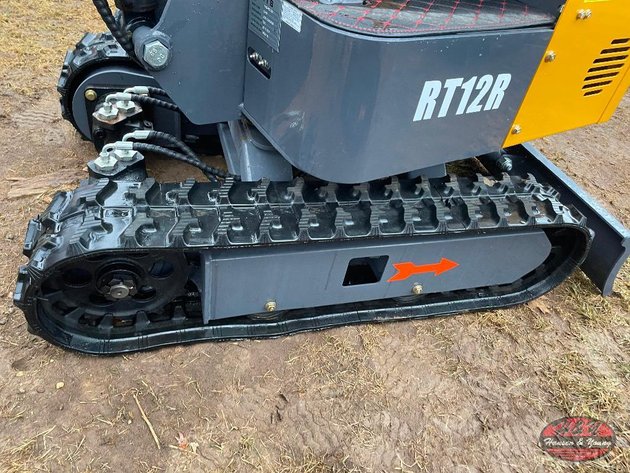 Image for Mini RT12R Excavator - Yellow/Orange