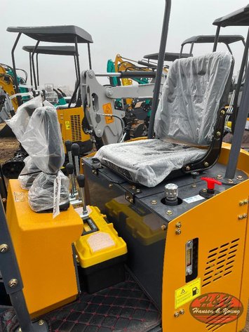 Image for Mini RT12R Excavator - Yellow/Orange