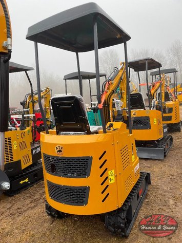 Image for Mini RT12R Excavator - Yellow/Orange