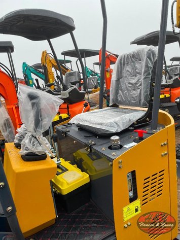 Image for Mini RT12R Excavator - Yellow/Orange