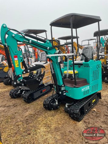 Image for Mini H15R Excavator - Green