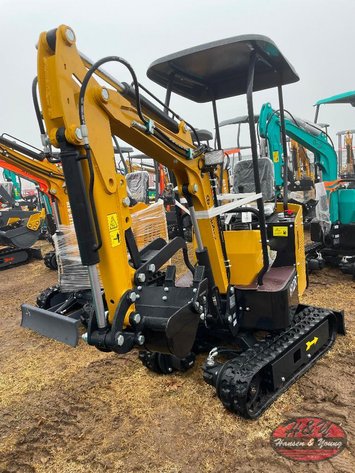 Image for Mini H12R Excavator - Yellow/Orange