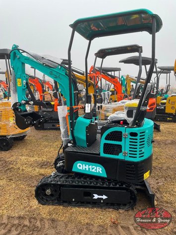 Image for Mini QH12R Excavator - Green