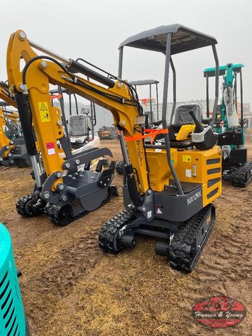 Image for Mini MX12RX Excavator - Yellow/Orange