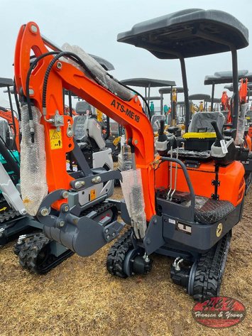 Image for Mini ATS-ME18 Excavator - Orange