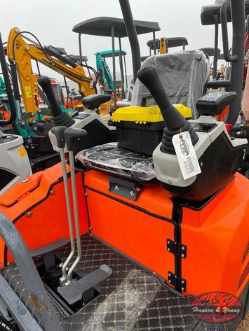 Image for Mini ATS-ME18 Excavator - Orange