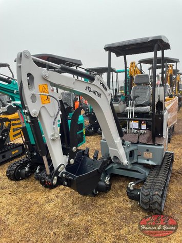 Image for Mini ATS-NT18K Excavator - Grey