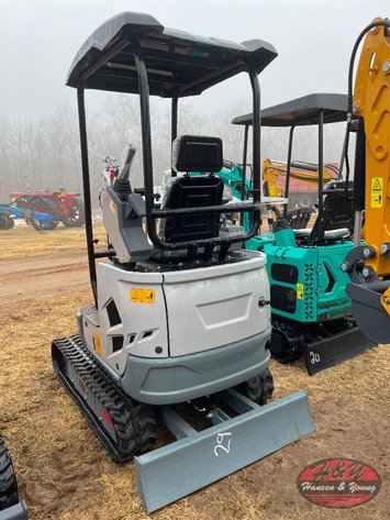 Image for Mini ATS-NT18K Excavator - Grey