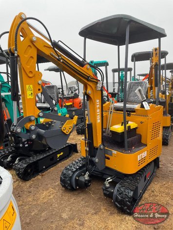 Image for Mini RT15R Excavator - Yellow/Orange