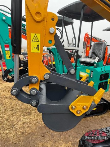 Image for Mini RT15R Excavator - Yellow/Orange