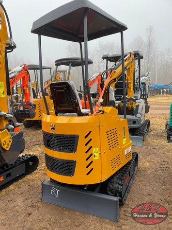 Image for Mini RT15R Excavator - Yellow/Orange