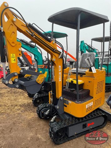 Image for Mini RT15R Excavator - Yellow/Orange