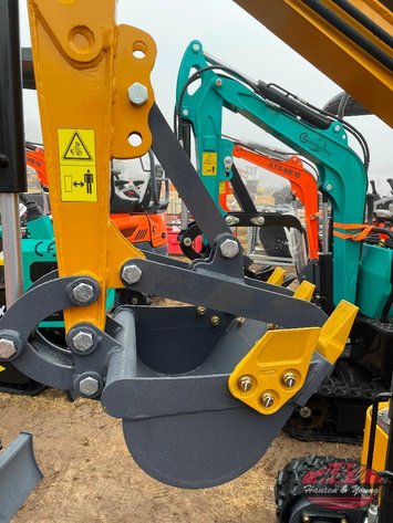 Image for Mini RT15R Excavator - Yellow/Orange