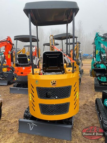 Image for Mini RT15R Excavator - Yellow/Orange