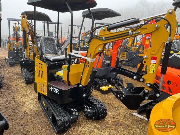 Image for Mini H12R Excavator - Yellow/Orange