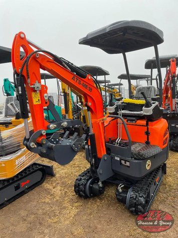 Image for Mini ATS-ME18 Excavator - Orange