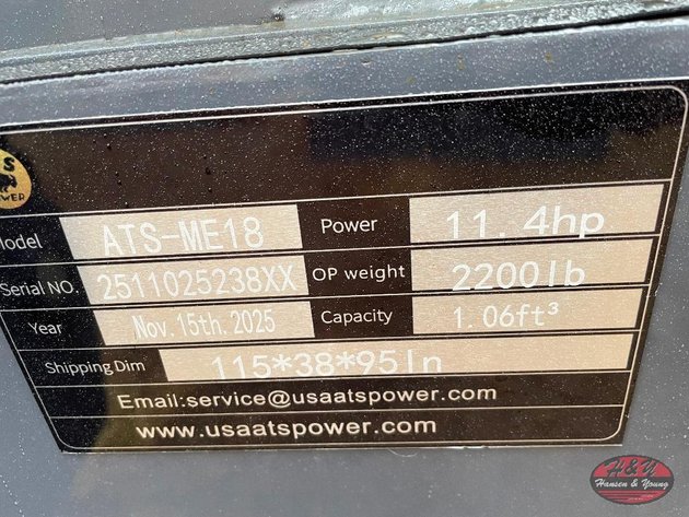 Image for Mini ATS-ME18 Excavator - Orange