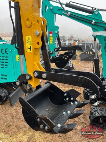 Image for Mini H12R Excavator - Yellow/Orange