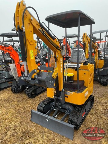 Image for Mini RT15R Excavator - Yellow/Orange