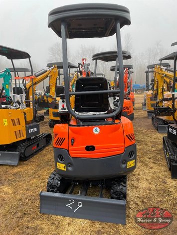 Image for Mini ATS-ME18 Excavator - Orange