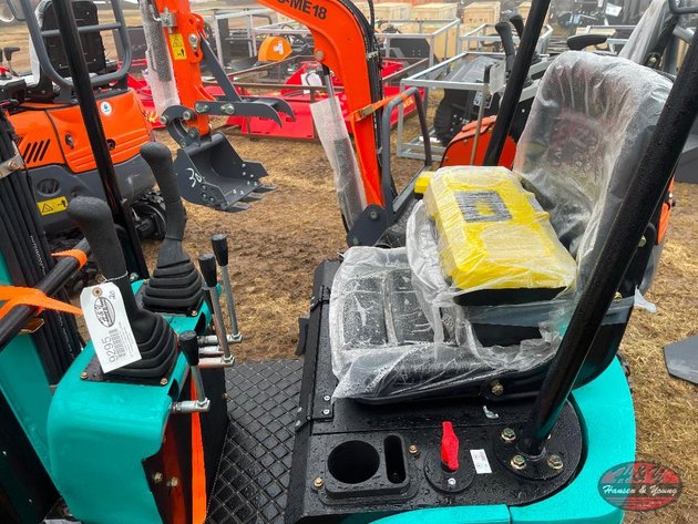 Image for Mini QH12R Excavator - Green