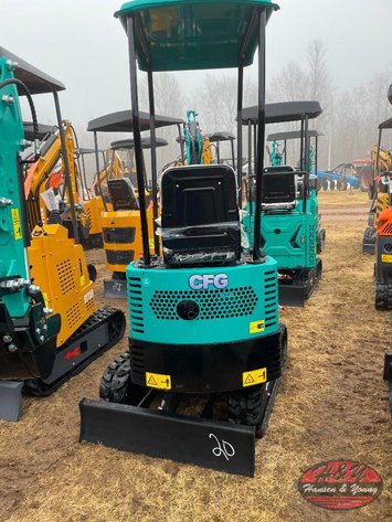 Image for Mini QH12R Excavator - Green