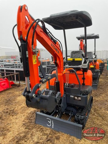 Image for Mini ATS-ME18 Excavator - Orange