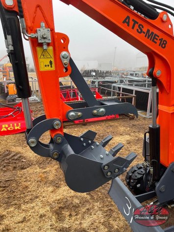 Image for Mini ATS-ME18 Excavator - Orange